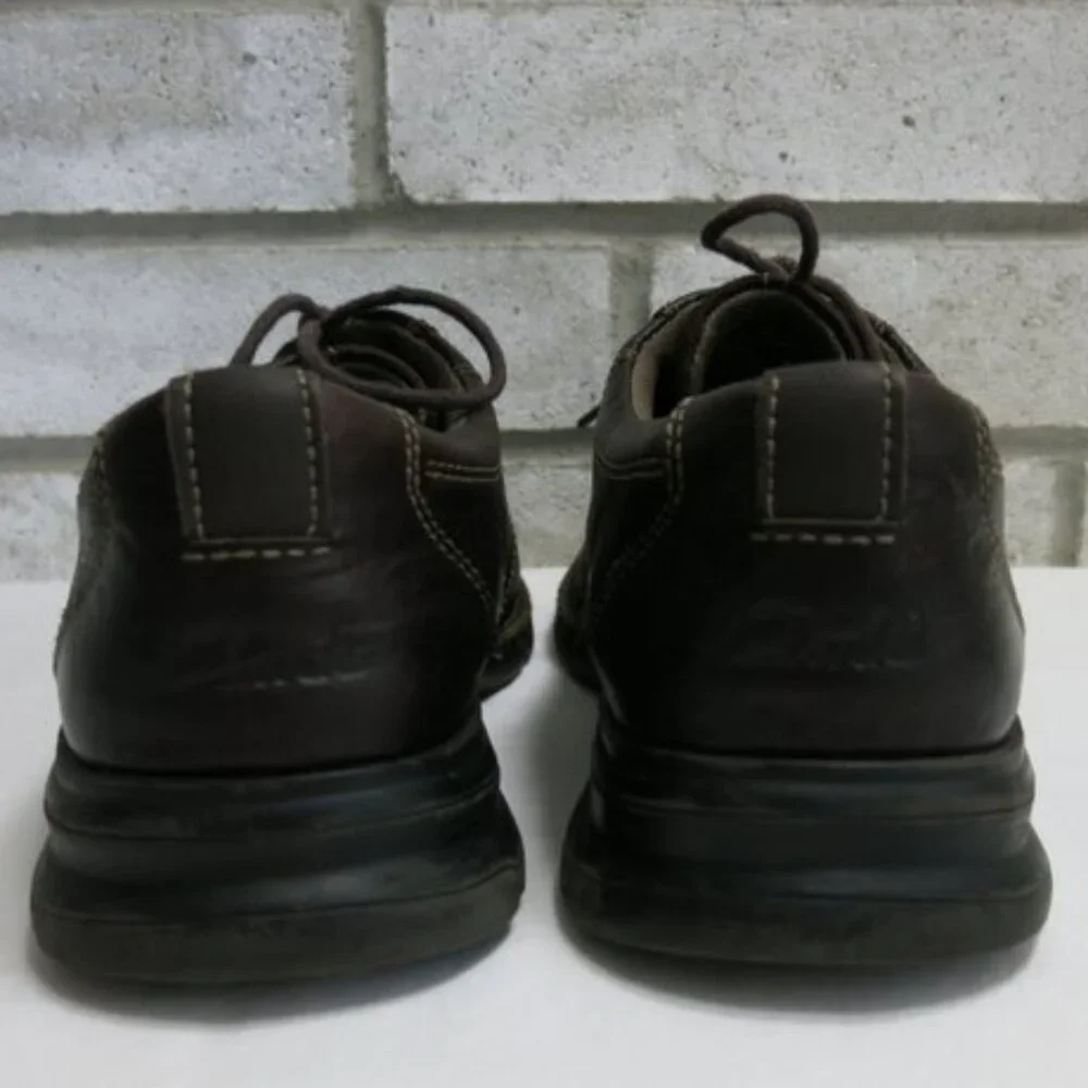 Clarks Oil Tanned Leather Casual Dress Men's Oxfords Casual Footwear Sz 8 M